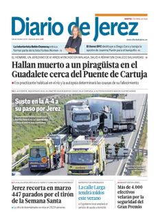 SUSTO EN LA A-4 A SU PASO POR JEREZ